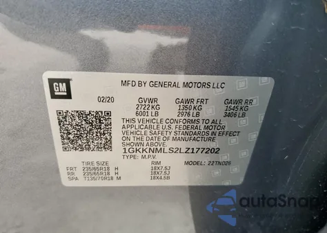 1GKKNMLS2LZ177202